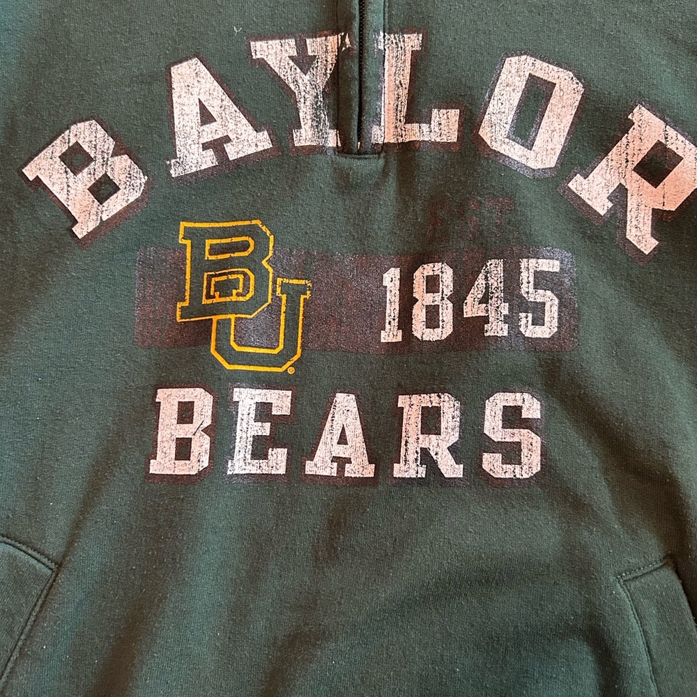 Champion Eco Fleece Baylor University Long Sleeve Sweatshirt